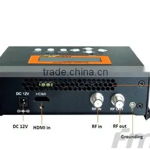 FUTV4656H DVB-T/DVB-C(QAM)/ATSC MPEG-4 AVC/H.264 HD Encoder Modulator (Tuner,HDMI In; RF Out) With USB Record/Save/Playback/Upgr thumbnail-2