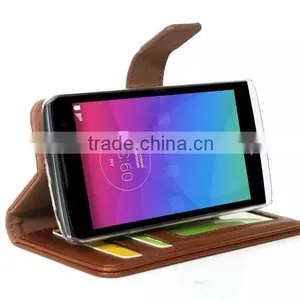 Bussiness Style Flip Pattern pu Leather Stand Pattern Case for LG Leon With Card Slot thumbnail-2