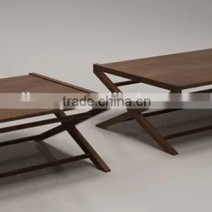 European Modern Solid Wood Coffee Table (T-86C+B+D) thumbnail-1
