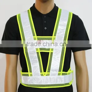 Polyester High Visible Reflective Vest Safety Products for Cars thumbnail-3