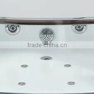 Q322M Mulitfunction Indoor Spa Bathtub With Clear Glass thumbnail-2