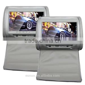 EONON L0291 9" HD Car Headrest Monitor With Built in DVD (Gray Color) thumbnail-1