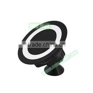 NEW Arrival 360 Degrees Rotating Magnetic Wireless Car Charger Holder, Magnetic Car Phone Holder thumbnail-2