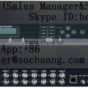 sd Modulator With Scrambler (8AV In,DVB-C Out) thumbnail-1