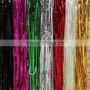 Silver Curtain Metallic Foil Curtain Birthday Foil Curtain thumbnail-4