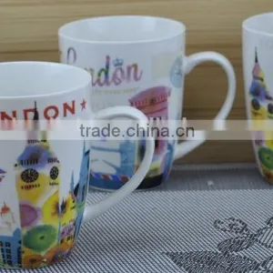 11OZ Poodle Dog Design Full Decal Print Coffee Cups, Shiny Surface Porcelain Mug, KL5004-10715 thumbnail-4