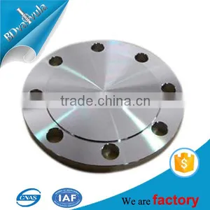 Stainless Steel BS Flange Cover in Casting Technic With Drawing thumbnail-5