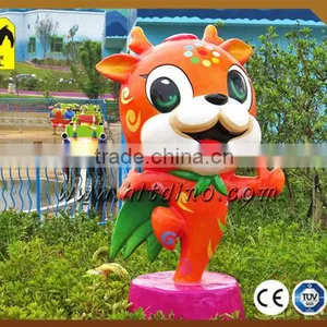 HLT Dino-Customized Amusement Park Fiberglass Cartoon Model thumbnail-1