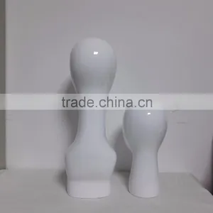 Display Head Long Display Head Fiberglass Head Foam Head Mannequin Head thumbnail-2