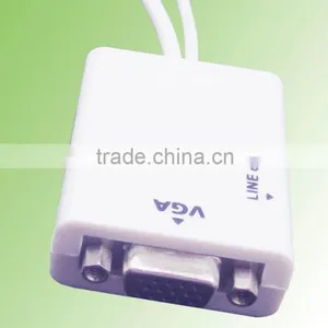 Micro USB 11pin MHL Adaptador VGA + Audio for Smart Phone thumbnail-4