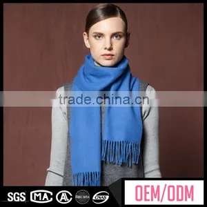 New Design Scarf Pashmina, Pure Cashmere Knitting Scarf in Solid Colour, Woven Light Cashmere Scarf thumbnail-2