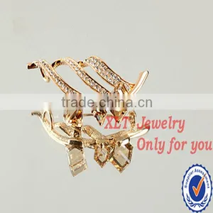New Arrival Fashionable Simplicity Shining Star Crystal Brooch thumbnail-1