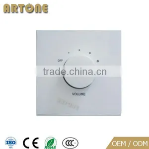 VT-1006 Series Public Address Wired Remote Knob Audio Switch Volume Control for Speaker thumbnail-1