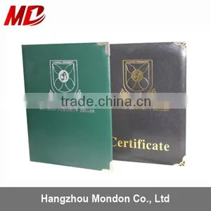 Custom PU Diploma Certificate Cover thumbnail-1