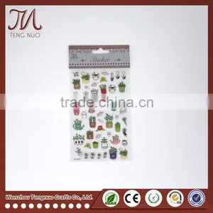 OEM Factory Personalized Soft or Hard Label Stickers Clear Epoxy Stickers For Kids thumbnail-3