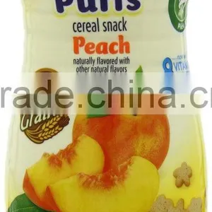 Gerber Graduates Puffs Peach 1.48-Ounce (Pack of 6) thumbnail-1