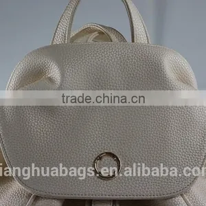 Lady Girl PU Leather Custom Bag Backpack for Teen Bags Made in China thumbnail-3