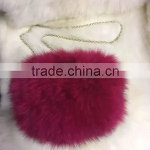 Genuine Red Fox Hand Warmers/Handbag for Gift OEM/Wholesale /Retail thumbnail-1