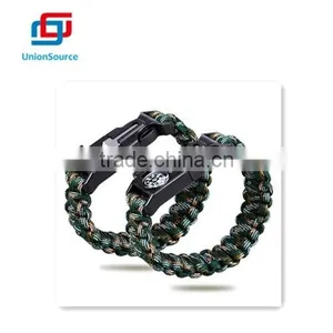 High Bear Capacity Paracord Bracelet With Whistle Buckle,paracord Bracelet Weave Patterns Supplier's Choice thumbnail-1