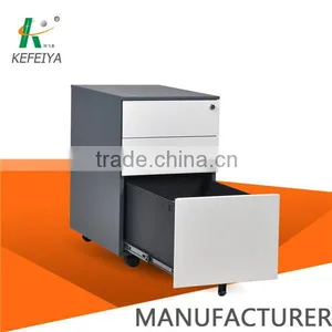 35kg Load of Each Drawer 3 Drawer Metal Mobile Pedestal thumbnail-5