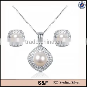 China Wholesale Pearl and Silver Jewelry,925 Silver Jewelry 2015 thumbnail-1