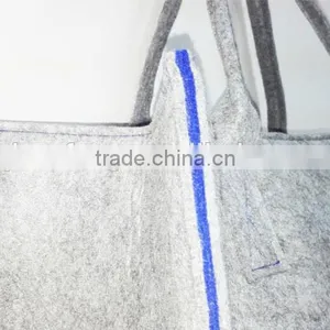 Wool Felt Fabric Bags Felted Bags for Sale Felt Shopping Bag thumbnail-6
