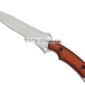 Wooden Handle Combat Knife thumbnail-1