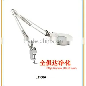 Table-clamp Type LED Light Optical Illuminated Magnifier thumbnail-1