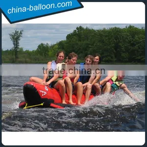 Inflatable Banana Boat, Inflatable Banana Red Boat, Towing Boat for Sale thumbnail-3
