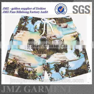 Online Wholesale Custom OEM Polyester Board Shorts Swimwear for Young Boys OEM Design New Products 2015 Low Moq thumbnail-1