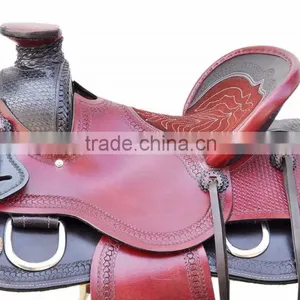 New Horse Western Pleasure Saddle Premium Quality WS131 thumbnail-2