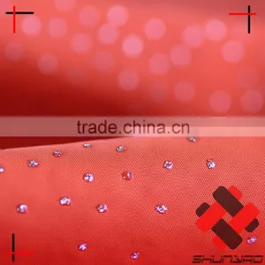 240T Polyester Pongee Fabric With Silver Rubber Patch for Kids Wear thumbnail-4