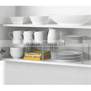Metal Mesh Expandable Cabinet Shelf thumbnail-2