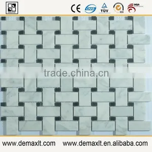 China Wholesale White Tactic Stone Mosaic thumbnail-1