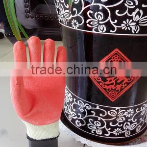 Full Sizes Latex Palm Coated Safety Industry Gloves thumbnail-1