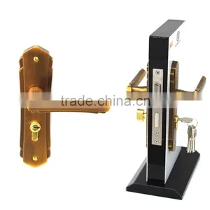 High Quality TRI-CIRCLE European Style Door Lock Types,European Door Handle Lock,door Lock Type thumbnail-4