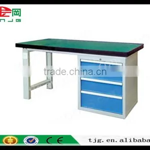 TJG CHINA Anti-Static Workbench Wear-Resisting Desktop Heavy-Duty Workbench Model TJG - 1813F Assembly Line Work Station Worksho thumbnail-5