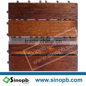 Merbau Decking Tiles, DIY Outdoor Wood Flooring Tile thumbnail-1