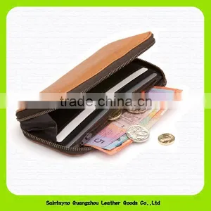 15603B Fashion Leisure Cow Leather Simple Classic Men's Wallet thumbnail-2
