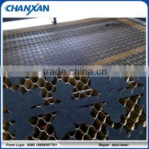 Worldwide Distributors Wanted Flatbed Fabric Laser Cutting Textiles Leather Laser Cutter for Hobby Skype Szcx.laser thumbnail-6