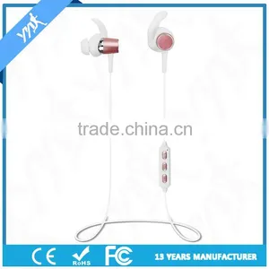 Sporty Wireless Stereo Bluetooth Headset With Magnetic, Sports Bluetooth Earphone Magnetic thumbnail-2