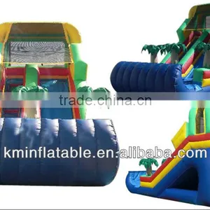 Inflatable Water Slide With Twist End thumbnail-1