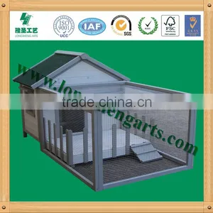 New Style Wooden Rabbit Hutch thumbnail-1
