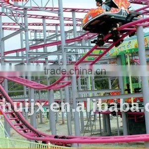 Playground Track Ride Spinning Roller Coaster thumbnail-1