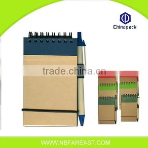 Environmental Cheap Fashionable Eco Recycled Paper Notebook thumbnail-1