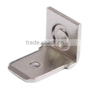 Automotive Metal Stampings Parts Metal 90 Degree Female Terminal thumbnail-1