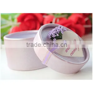 Popular Custom Cardboard Hat Boxes Round Wedding Candy Paper Tube, Gift Boxes Wedding Favours thumbnail-2