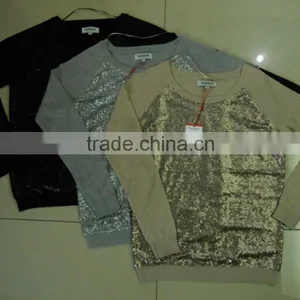 Ladies' Sweater With Sequins Beadings thumbnail-2