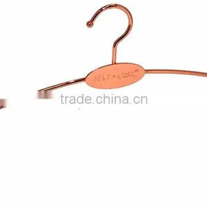 Clips Thin Metal Hangers For Swimwear With Embossed Logo thumbnail-2