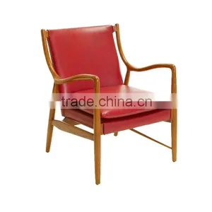 Diamond Mid-century Modern Walnut Finished Lounge Chair With Hand-stained Wood Base thumbnail-3